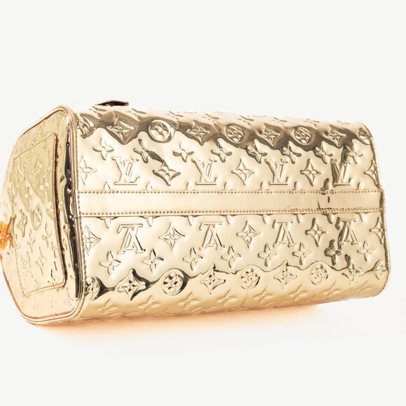 Louis Vuitton Speedy 30 Miroir Dore Monogram Miroir Boston Bag - Picture 5 of 14